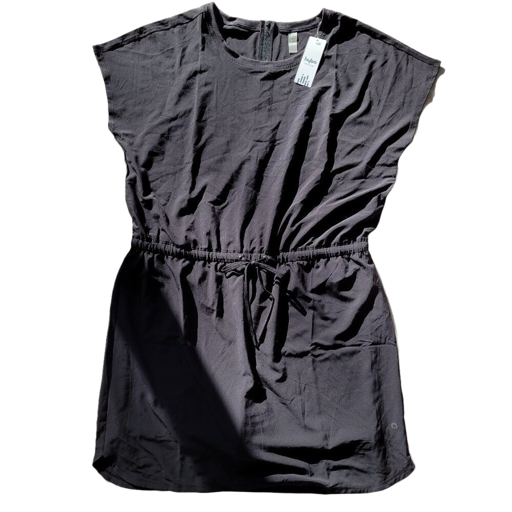 Reitmans Black Jumpsuit with Relaxed Fit and V-Neck